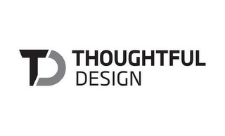 T D THOUGHTFUL DESIGN logo