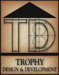 T D TROPHY DESIGN & DEVELOPMENT logo