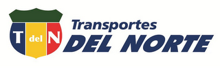 T DEL N TRANSPORTES DEL NORTE logo