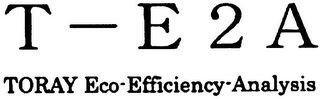 T-E2A TORAY ECO-EFFICIENCY-ANALYSIS logo
