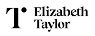T ELIZABETH TAYLOR logo