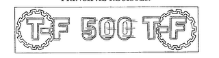 T-F 500 T-F logo