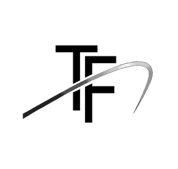 T F logo