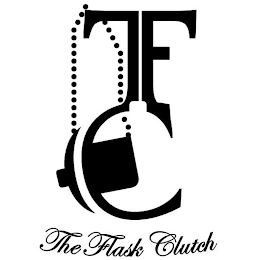 T F C THE FLASK CLUTCH logo