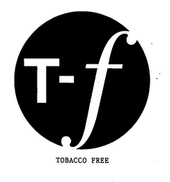 T F TOBACCO FREE logo