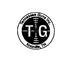 T G TENNESSEE GUNS INC. KNOXVILLE, TN logo