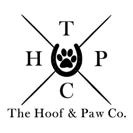 T H P C THE HOOF AND PAW CO. logo