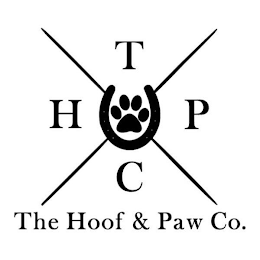 T H P C THE HOOF & PAW CO. logo