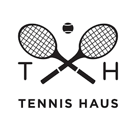 T H TENNIS HAUS logo