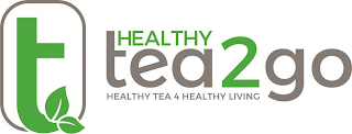 T HEALTHY TEA 2 GO HEALTHY TEA 4 HEALTHY LIVING logo
