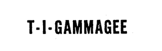 T-I-GAMMAGEE logo