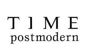 T I M E POSTMODERN logo