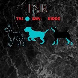 T $ K TAE-SAN-KIDDZ logo