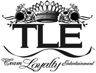 T L E TEAM LOYALTY ENTERTAINMENT logo