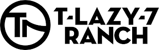 T-LAZY-7 RANCH logo