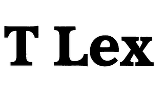 T LEX logo