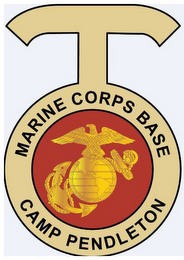 T MARINE CORPS BASE CAMP PENDLETON logo