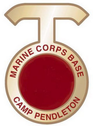 T MARINE CORPS BASE CAMP PENDLETON logo