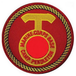 T MARINE CORPS BASE CAMP PENDLETON logo