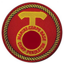 T MARINE CORPS BASE CAMP PENDLETON logo