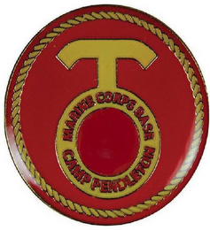T MARINE CORPS BASE CAMP PENDLETON logo