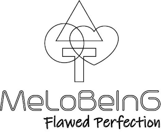 T MELOBEING FLAWED PERFECTION logo