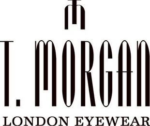 T. MORGAN LONDON EYEWEAR logo