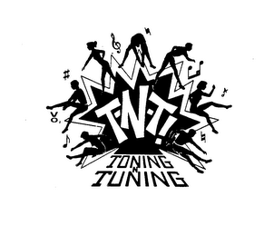 T-N-T! TONING 'N TUNING logo