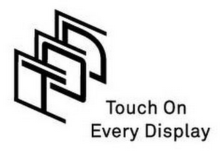 T O D TOUCH ON EVERY DISPLAY logo