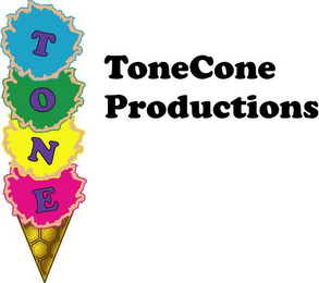 T O N E TONECONE PRODUCTIONS logo