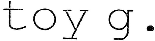T O Y G . logo