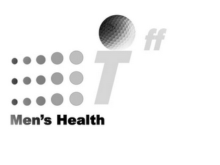 T OFF MEN'S HEALTH logo