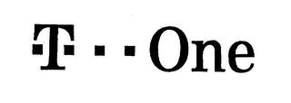 T ONE logo