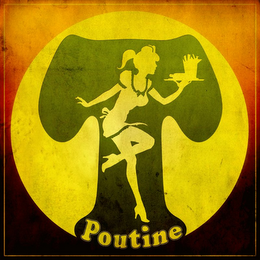 T POUTINE logo