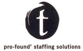 T PRO-FOUND' STAFFING SOLUTIONS logo