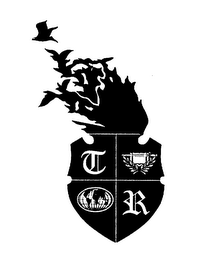 T R logo