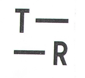T R logo
