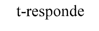 T-RESPONDE logo