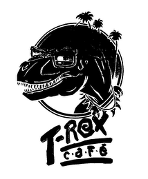 T-REX C A F E logo