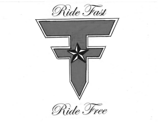 T RIDE FAST RIDE FREE logo