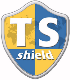 T S SHIELD logo