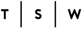 T S W logo