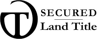 T SECURED LAND TITLE logo