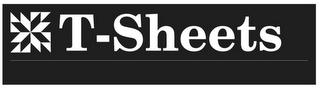 T-SHEETS logo