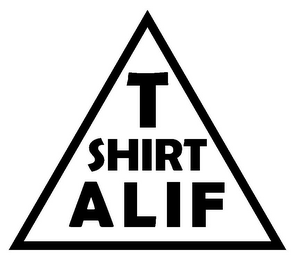 T SHIRT ALIF logo