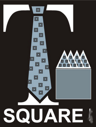 T SQUARE logo