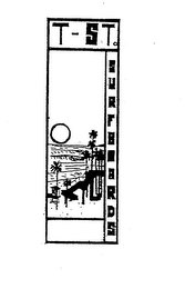 T-ST. SURFBOARDS logo