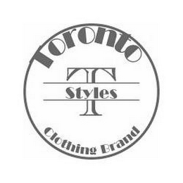 T STYLES TORONTO CLOTHING BRAND logo