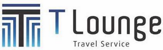 T T LOUNGE TRAVEL SERVICE logo