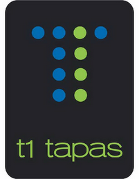 T T1 TAPAS logo